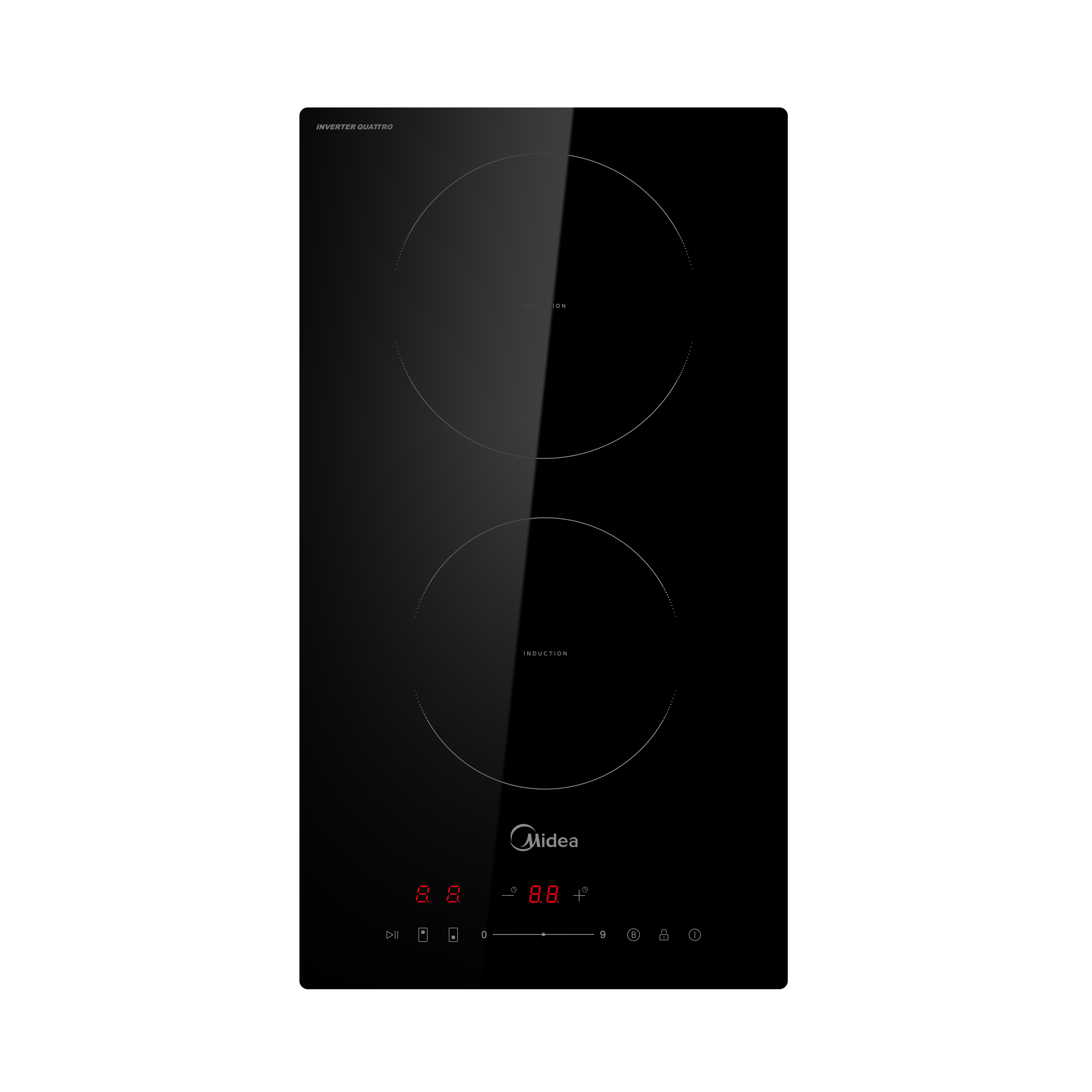 Midea 2 Zone Induction Domino