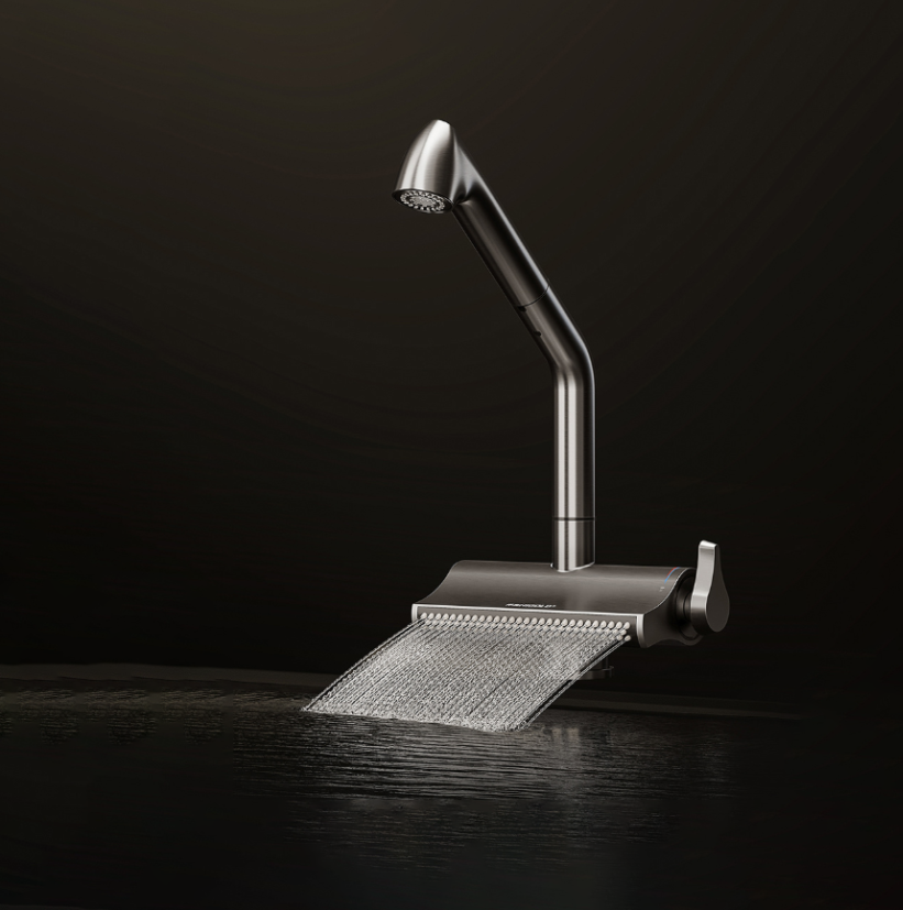 HIGOLD BN5.0 SUS304 Topmount Waterfall Faucet