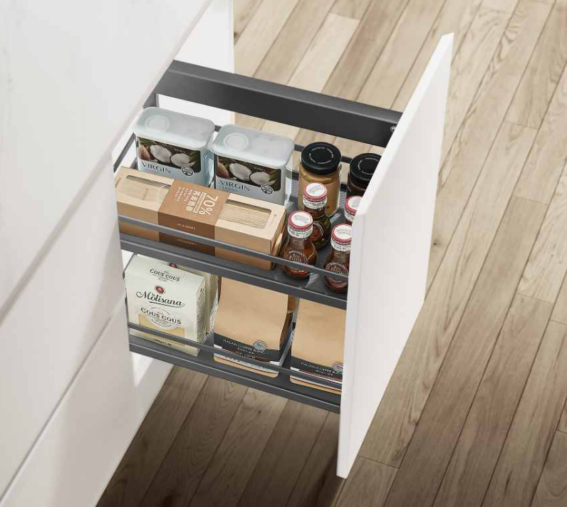 HIGOLD Diamond Style Side 2 Layers Basket