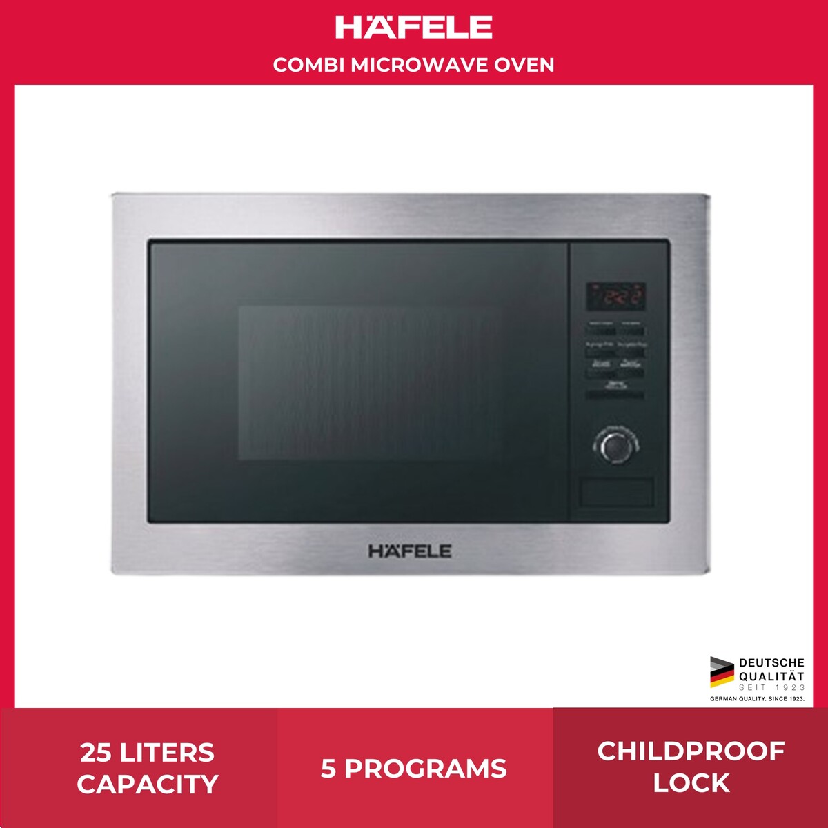 Häfele 25L Combi Microwave Oven